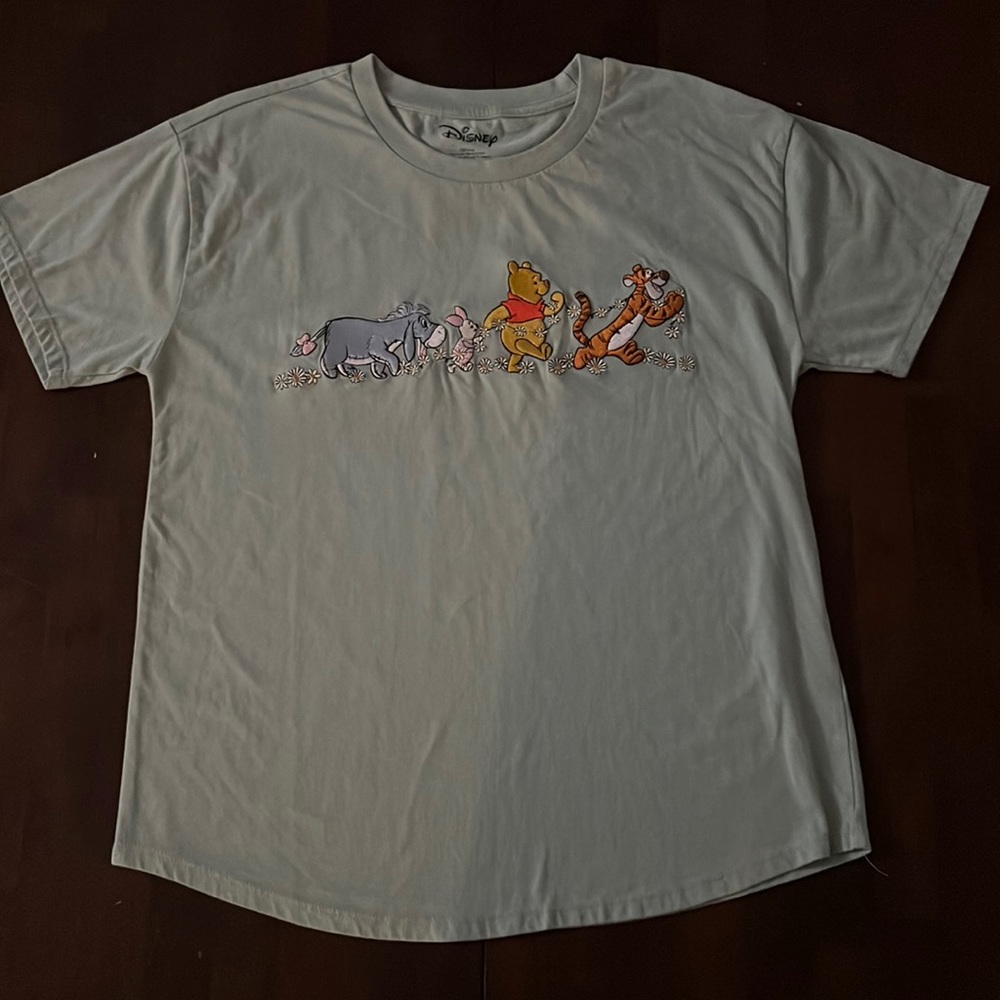 Disney T-Shirt size large in sage green